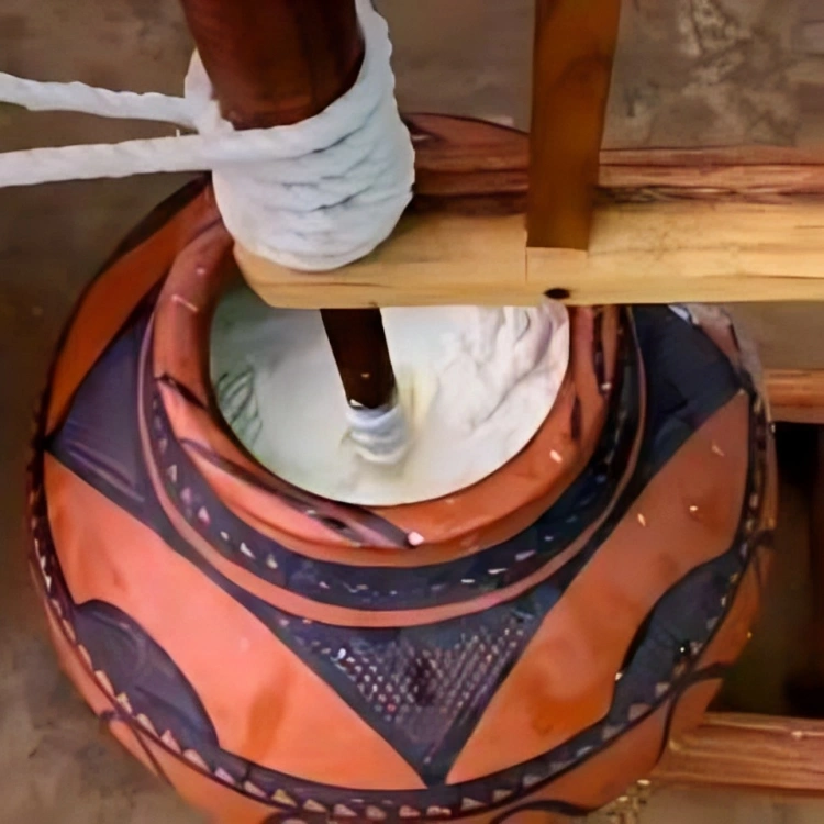 Hand Churning (Bilona Method)