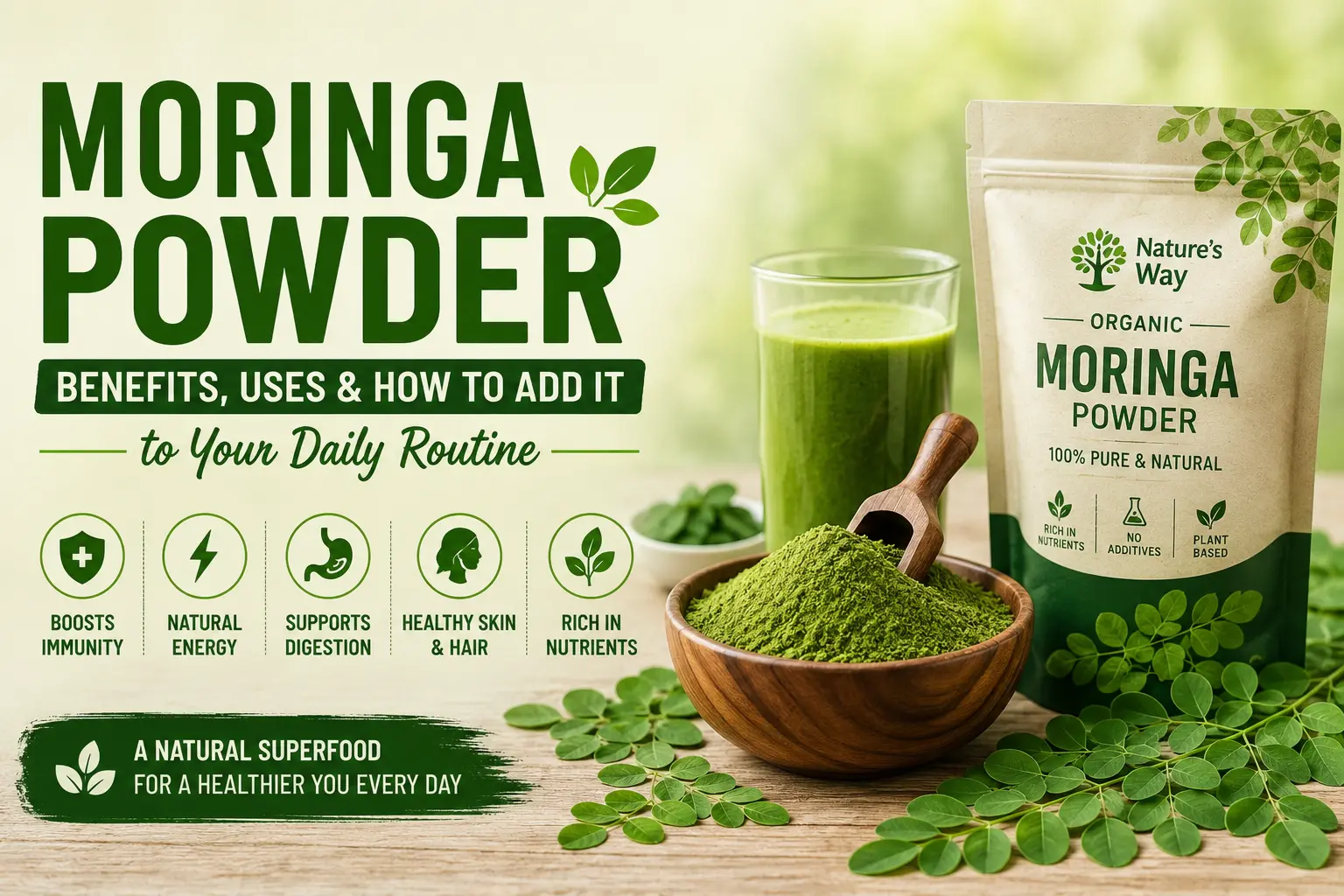 moringa powder benefits